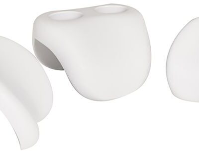 Sada MSpa® B0301350, 2x opierka hlavy, držiak na poháre, silikon