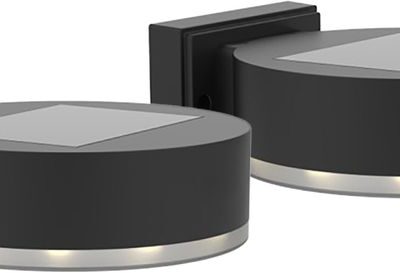 Lampa Strend Pro na stenu/plot, SMD LED, solárna, bal. 2 ks, 14x12x5,5 cm