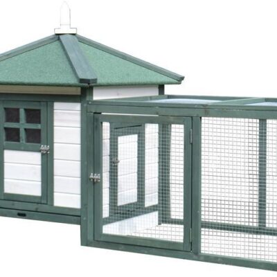 Kurín Strend Pro, pre hydinu, so strechou, 196x76.5x98 cm